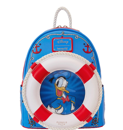 DISNEY - Donald Duck 90ème Anniversaire - Mini Sac à Dos LoungeFly