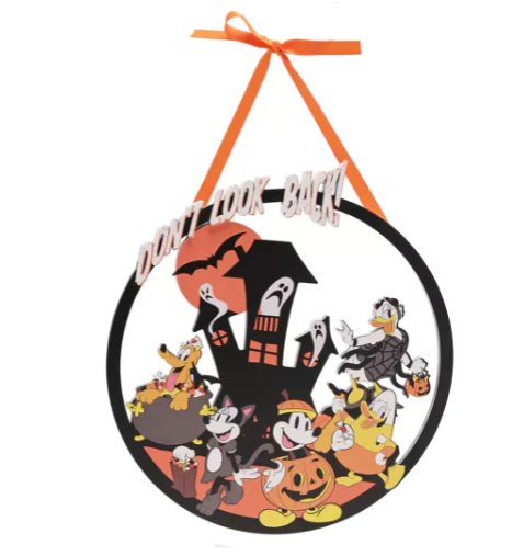 MICKEY & Friends - Halloween - Plaque Décorative