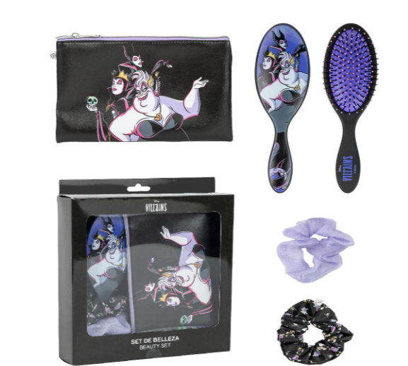 DISNEY VILAINS - Set de Beauté 4pc.