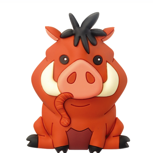 LE ROI LION - Pumbaa - Aimant à collectionner en mousse 3D