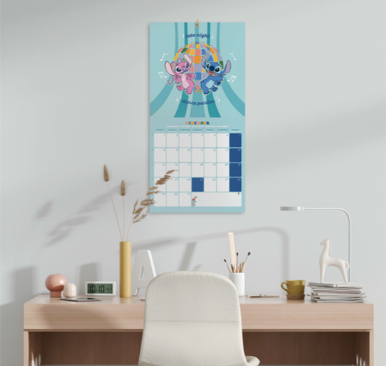 STITCH - Calendrier Mural 2025