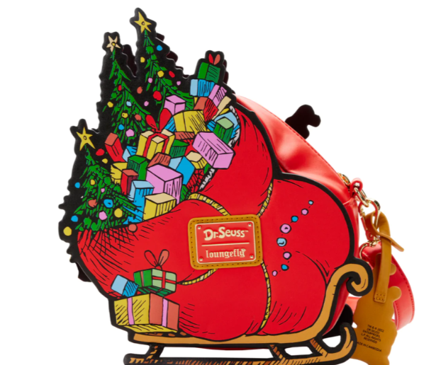 DR SEUSS - Le Grinch - Sac bandoulière " Traîneau Grinch "