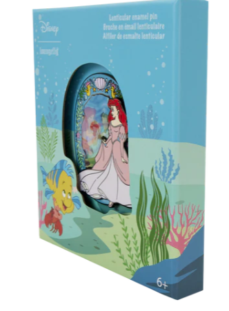 LA PETITE SIRENE - Princesse - Pins Lenticulaire 8cm Loungefly