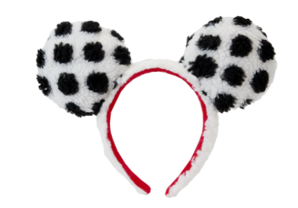 DISNEY - Minnie Rock The Dots Sherpa - Serre-tête Loungefly