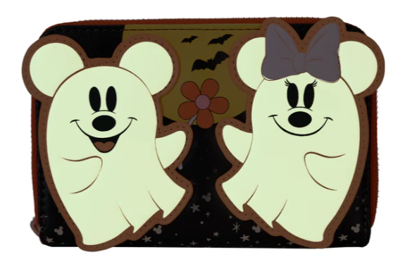 DISNEY - Mickey et amis Halloween - Portefeuille LoungeFly