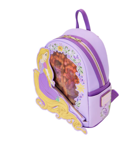 DISNEY PRINCESSE - Raiponce - Lenticulaire Mini Sac à Dos LoungeFly