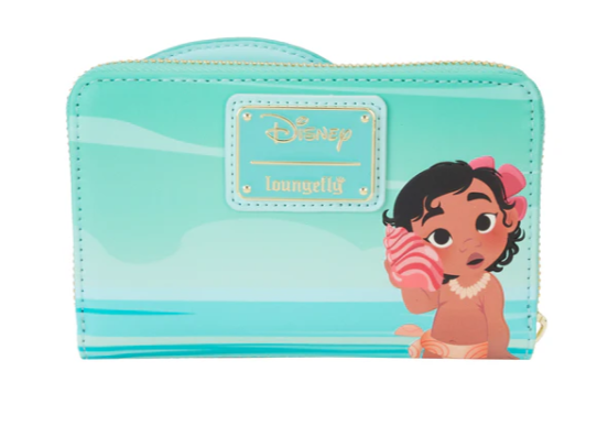 DISNEY - Vaiana "Vagues d'Océan" - Portefeuille LoungeFly