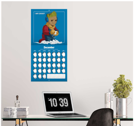 GROOT - Calendrier Mural 2025