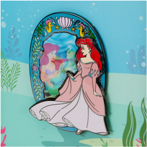 LA PETITE SIRENE - Princesse - Pins Lenticulaire 8cm Loungefly