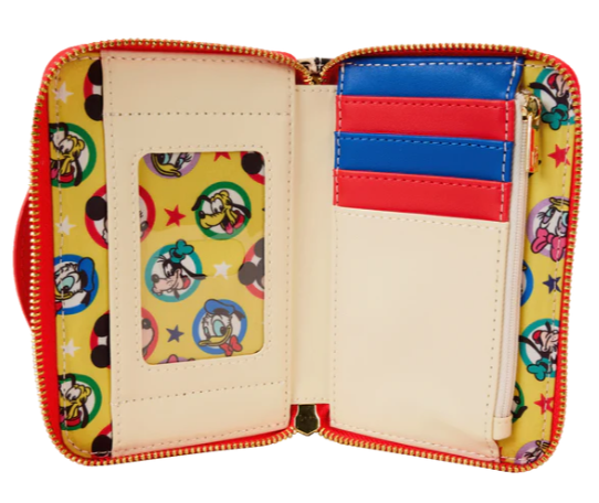 MICKEY & AMIS - Classique - Portefeuille LoungeFly