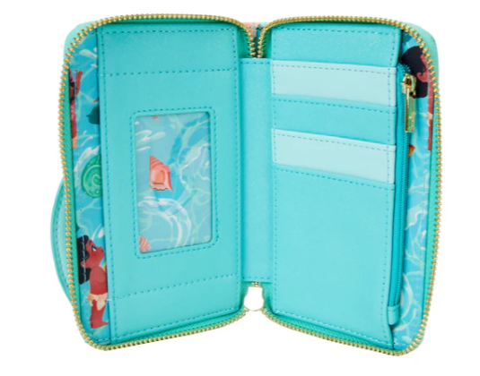 DISNEY - Vaiana "Vagues d'Océan" - Portefeuille LoungeFly