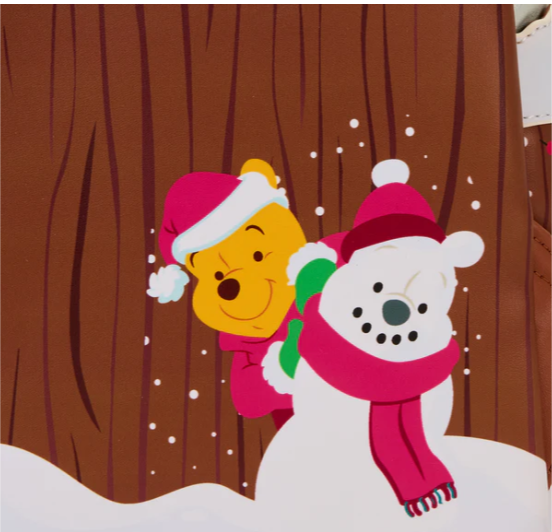WINNIE L'OURSON - Holiday Scene - Mini Sac à Dos LoungeFly