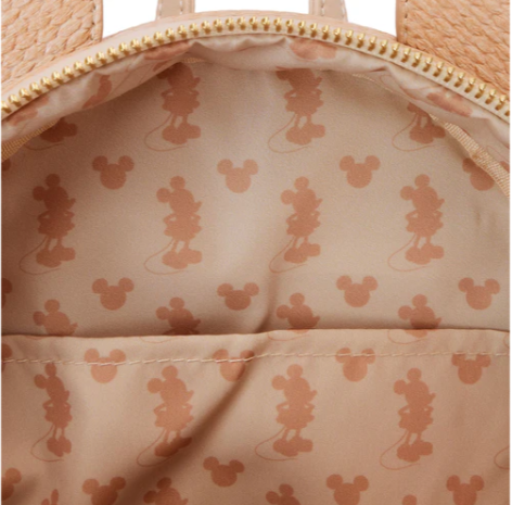 DISNEY - Mickey Straw - Mini Sac à Dos LoungeFly