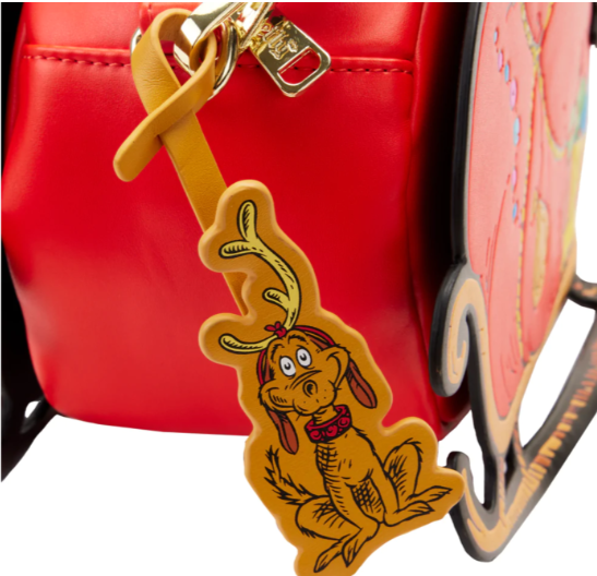 DR SEUSS - Le Grinch - Sac bandoulière " Traîneau Grinch "
