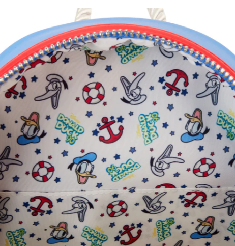 DISNEY - Donald Duck 90ème Anniversaire - Mini Sac à Dos LoungeFly