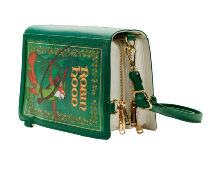 DISNEY - Robin des bois - Sac bandoulière Loungefly convertible livre