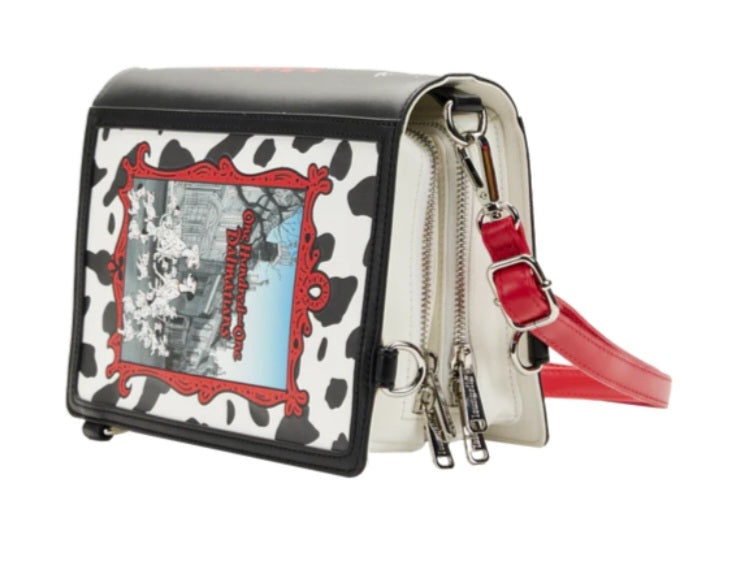 DISNEY 101 dalmatiens sac bandoulière loungefly convertible livre