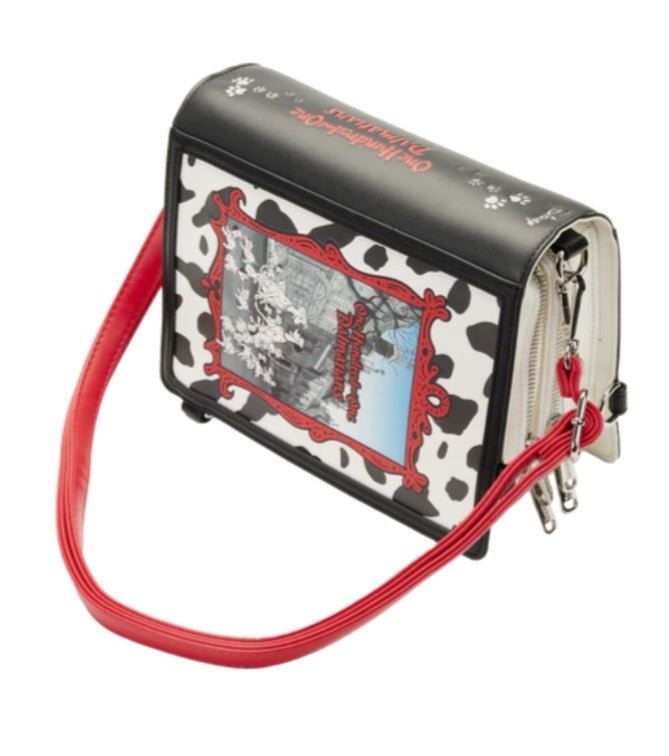 DISNEY 101 dalmatiens sac bandoulière loungefly convertible livre