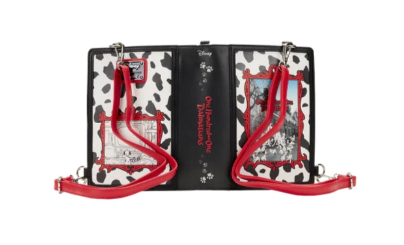 DISNEY 101 dalmatiens sac bandoulière loungefly convertible livre