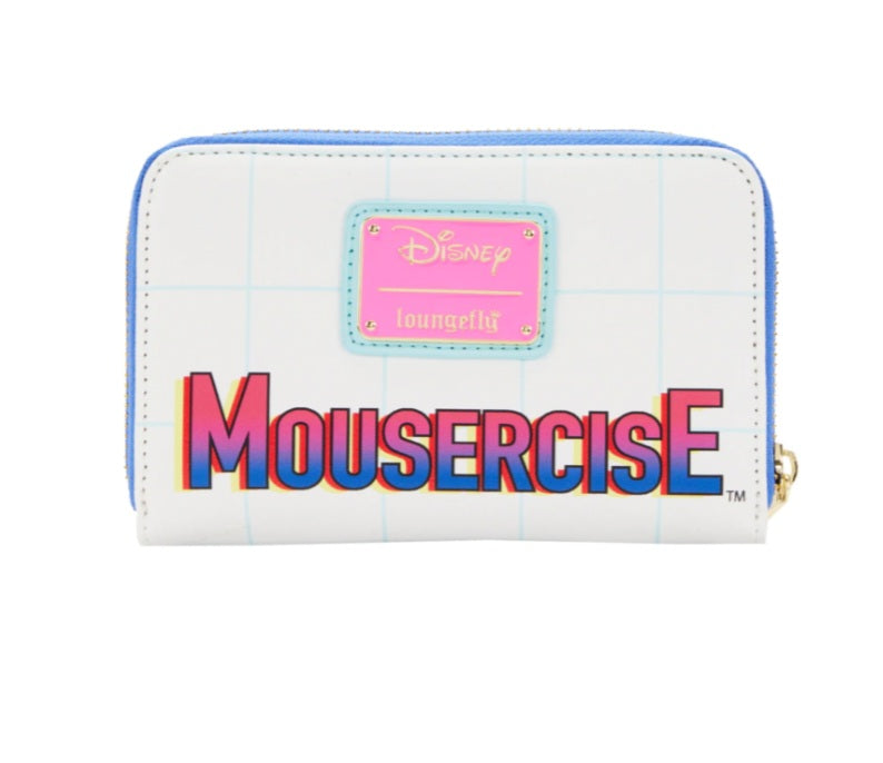 DISNEY - Mousercise - Portefeuille LoungeFly '15x10cm'