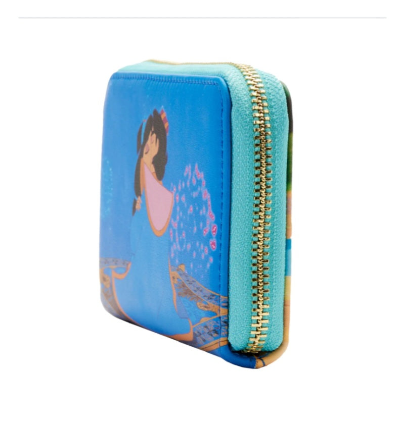 DISNEY - Jasmine - Portefeuille LoungeFly " Princess Series "