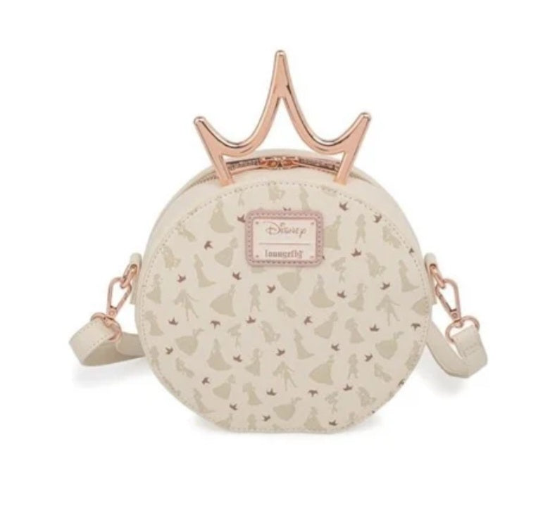 DISNEY - Ultimate Princess - Sac bandoulière LoungeFly '2x20x6'