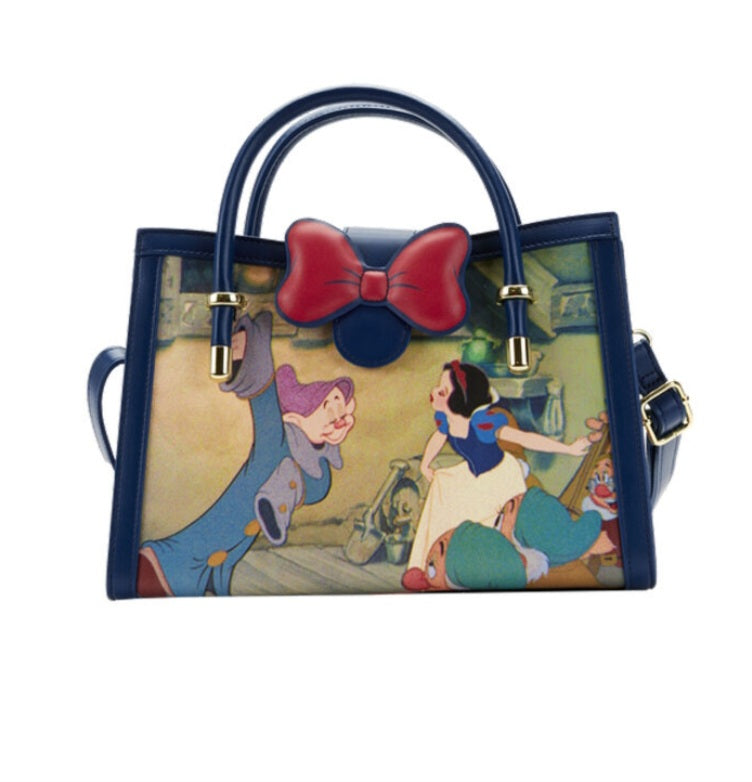 DISNEY - Snow White - Sac bandoulière LoungeFly '30x20x9cm'