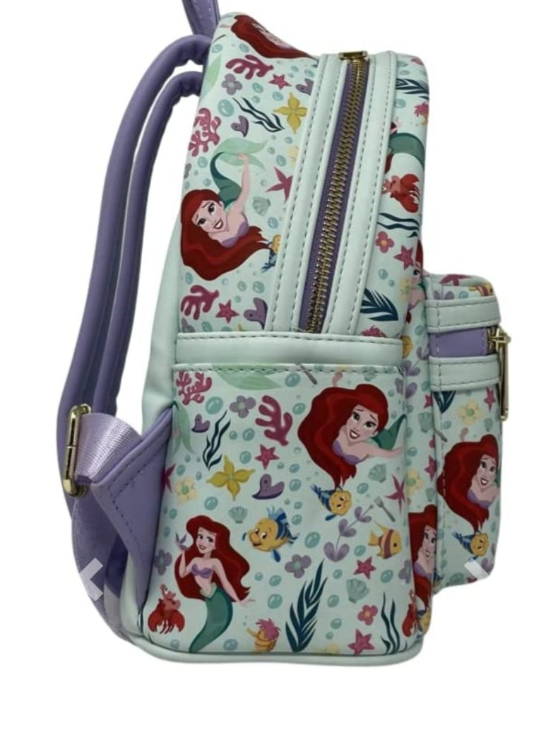 DISNEY - La Petite Sirène - Mini Sac à Dos Loungefly 'Exclusive Edit'