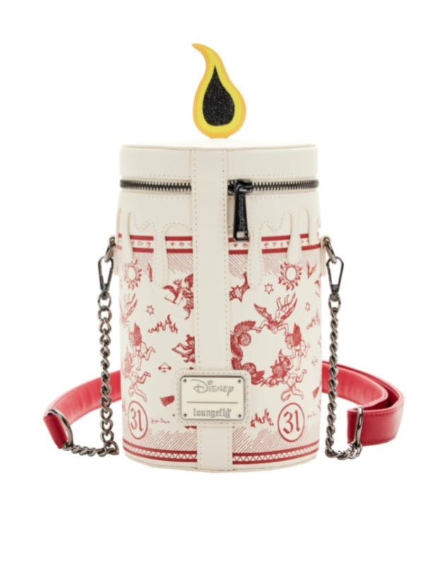 DISNEY-Hocus Pocus "Bougie flamme noire" - Sac à bandoulière LoungeFly