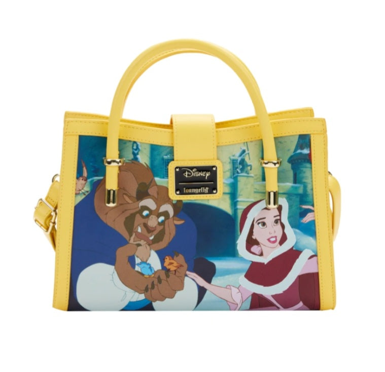 DISNEY-Belle et la Bête "Scène Princesse"- Sac bandoulière LoungeFly