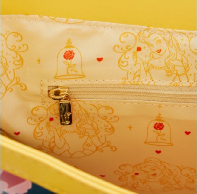 DISNEY-Belle et la Bête "Scène Princesse"- Sac bandoulière LoungeFly