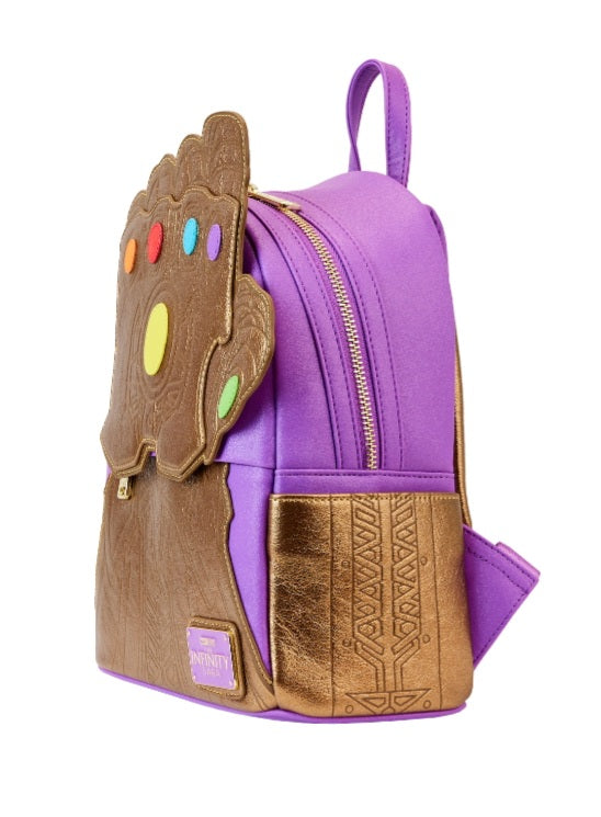 MARVEL - Shine Thanos Gauntlet - Mini Sac à Dos LoungeFly