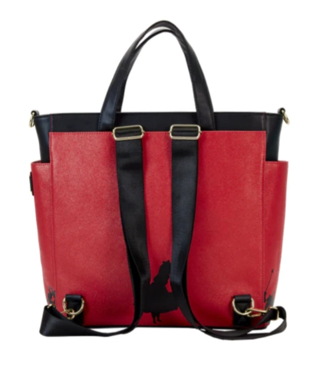 ALICE AU PAYS DES MERVEILLES - Villains - sac bandoulière convertible