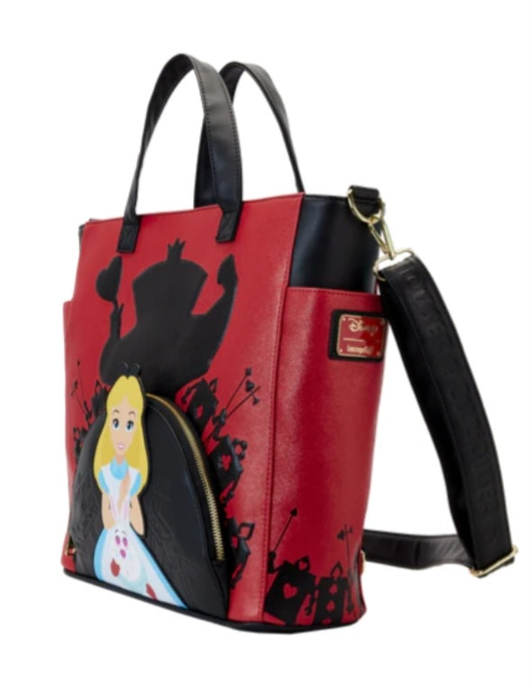 ALICE AU PAYS DES MERVEILLES - Villains - sac bandoulière convertible