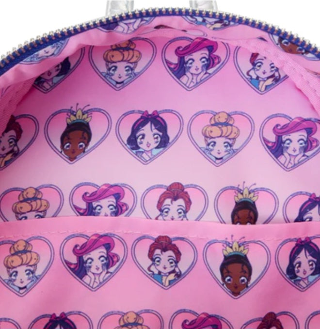 DISNEY PRINCESS - Style Manga - Mini Sac à Dos Loungefly