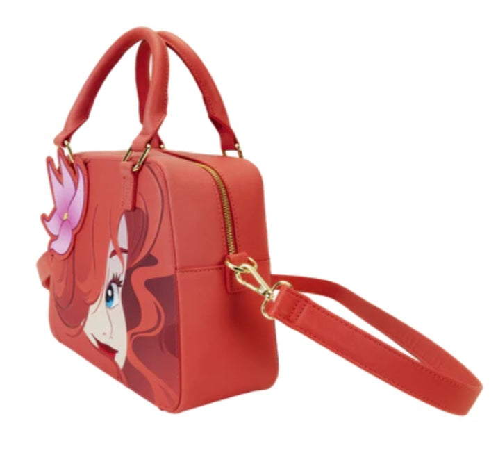 PETITE SIRENE 35 ANNIV. - Ariel Face -Sac bandoulière Loungefly
