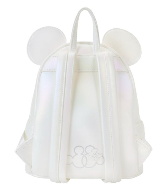 Disney Loungefly Mini Sac A Dos Mickey Minnie Iridescent Wedding