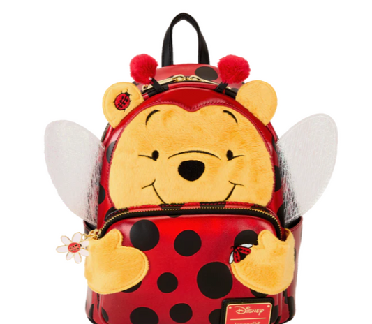 WINNIE L'OURSON - Ladybug Pooh - Mini Sac à Dos LoungeFly