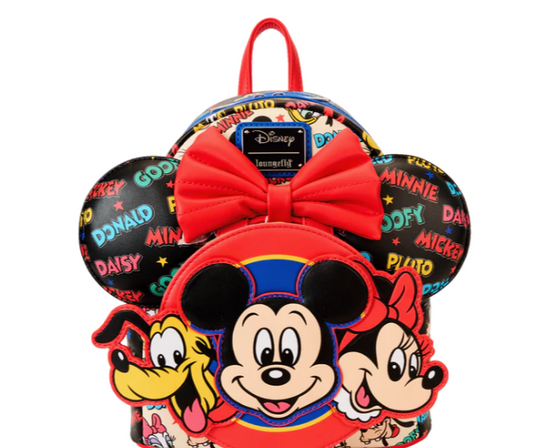 MICKEY & AMIS - Classique - Mini sac à dos Serre-tête LoungeFly
