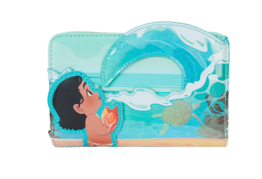 DISNEY - Vaiana "Vagues d'Océan" - Portefeuille LoungeFly