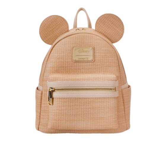DISNEY - Mickey Straw - Mini Sac à Dos LoungeFly