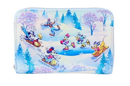 MICKEY & AMIS - Winter Wonderland - Portefeuille LoungeFly