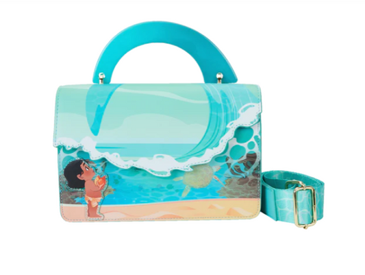 DISNEY - Vaiana "Vagues d'Océan" - Sac bandoulière Loungefly
