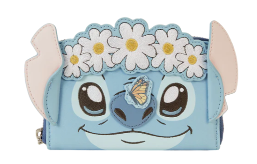LILO ET STITCH - Springtime Stitch - Portefeuille LoungeFly