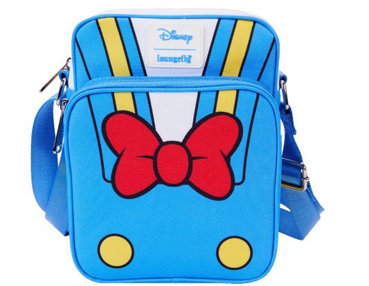 DISNEY -Donald Duck 90ème Anniversaire -Sac Passeport Nylon LoungeFly