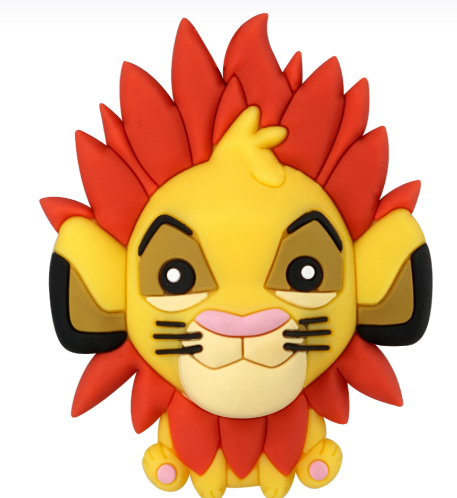 LE ROI LION - Simba - Aimant à collectionner en mousse 3D