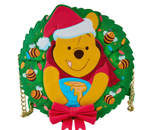 WINNIE L'OURSON - Stuck in Wreath - Sac bandoulière Loungefly