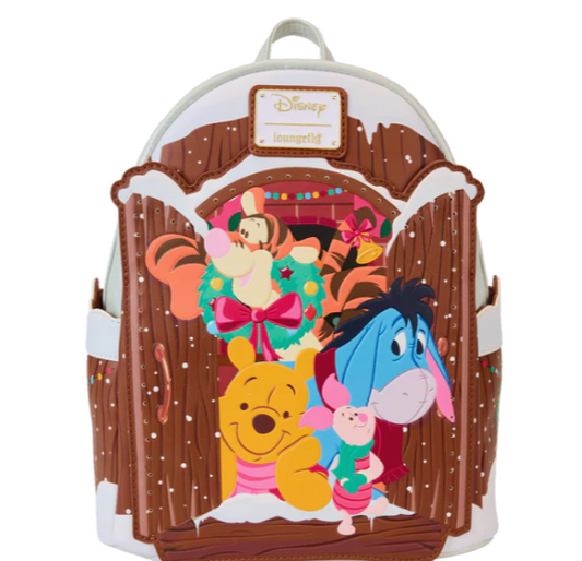 WINNIE L'OURSON - Holiday Scene - Mini Sac à Dos LoungeFly