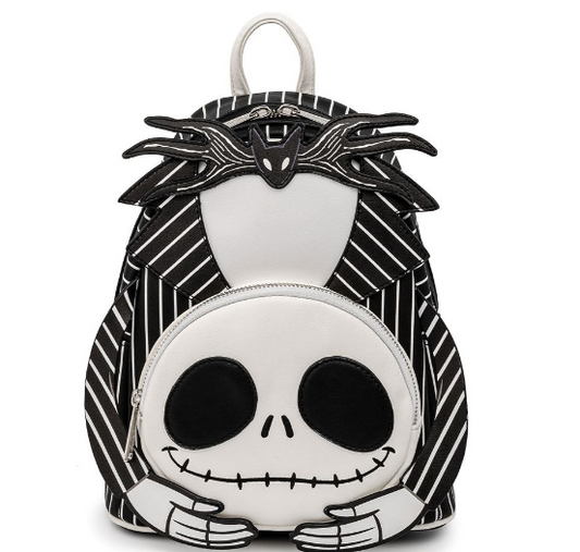NBX - Jack Skellington - Sac à dos LoungeFly '23x26.5x11.5'