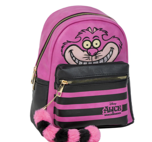 ALICE - Chat du Cheshire - Sac à Dos Fashion - '25,5x22x11cm'